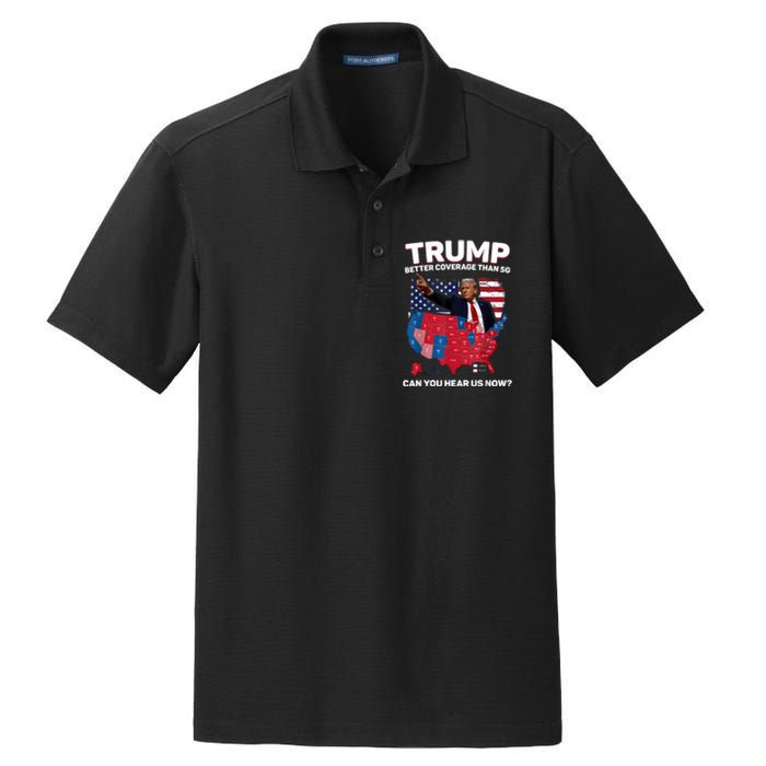 Trump Better Coverage Than 5g Can You Hear Us Now Funny Dry Zone Grid Polo