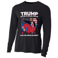 Trump Better Coverage Than 5g Can You Hear Us Now Funny Cooling Performance Long Sleeve Crew