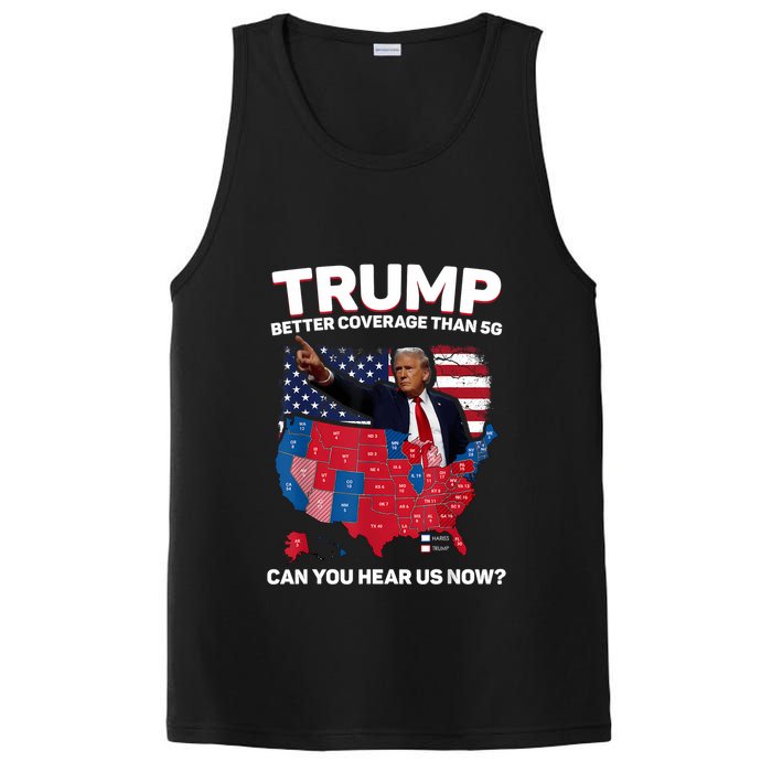 Trump Better Coverage Than 5g Can You Hear Us Now Funny PosiCharge Competitor Tank