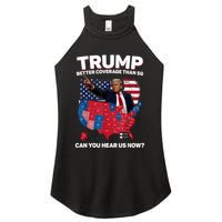 Trump Better Coverage Than 5g Can You Hear Us Now Funny Women's Perfect Tri Rocker Tank