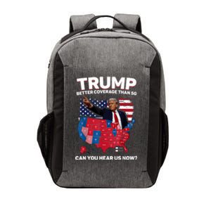 Trump Better Coverage Than 5g Can You Hear Us Now Funny Vector Backpack