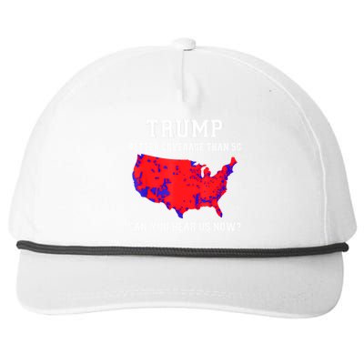 Trump Better Coverage Than 5g Can You Hear Us Now Snapback Five-Panel Rope Hat