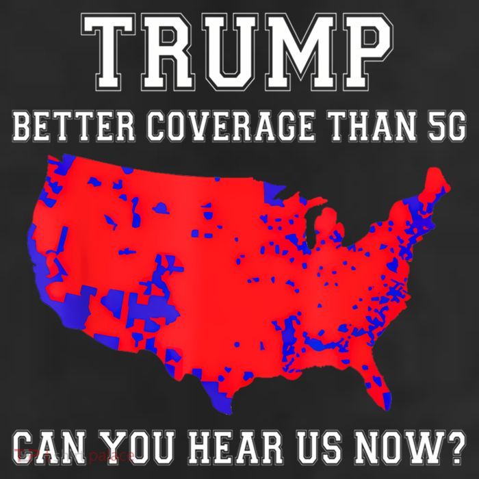 Trump Better Coverage Than 5g Can You Hear Us Now 25L Jumbo Tote