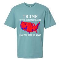 Trump Better Coverage Than 5g Can You Hear Us Now Sueded Cloud Jersey T-Shirt