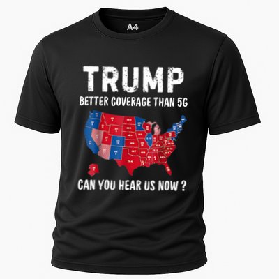 Trump Better Coverage Than 5g Can You Hear Us Now Usa Map Performance Shirt