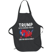 Trump Better Coverage Than 5g Can You Hear Us Now Usa Map Apron