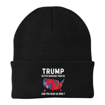 Trump Better Coverage Than 5g Can You Hear Us Now Usa Map Beanie