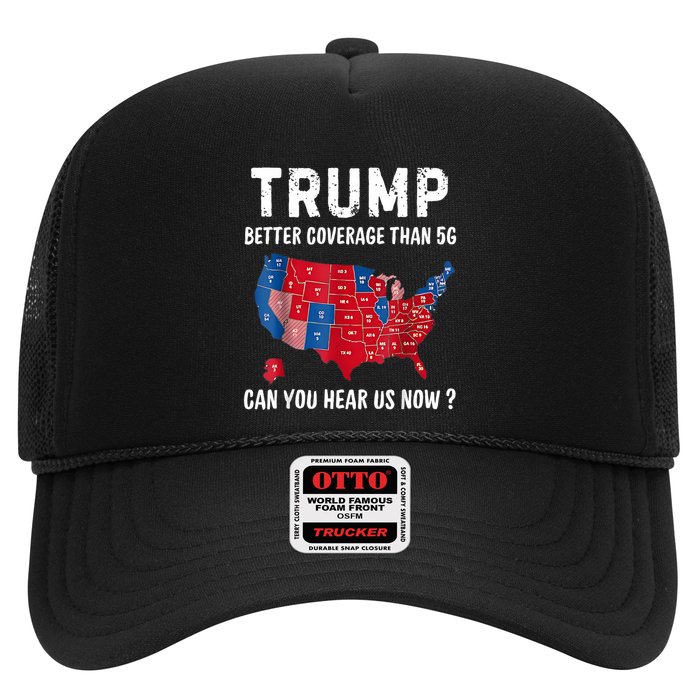 Trump Better Coverage Than 5g Can You Hear Us Now Usa Map Hat