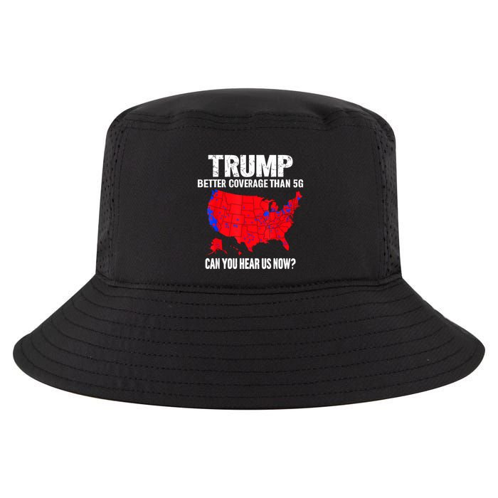 Trump Better Coverage Than 5g Can You Hear Us Now Cool Comfort Performance Bucket Hat