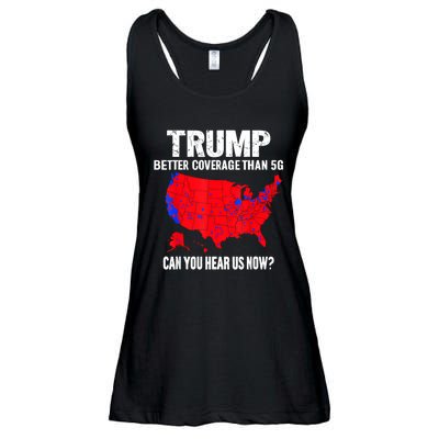 Trump Better Coverage Than 5g Can You Hear Us Now Ladies Essential Flowy Tank