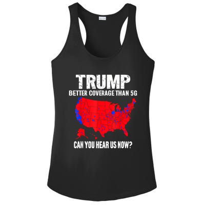 Trump Better Coverage Than 5g Can You Hear Us Now Ladies PosiCharge Competitor Racerback Tank