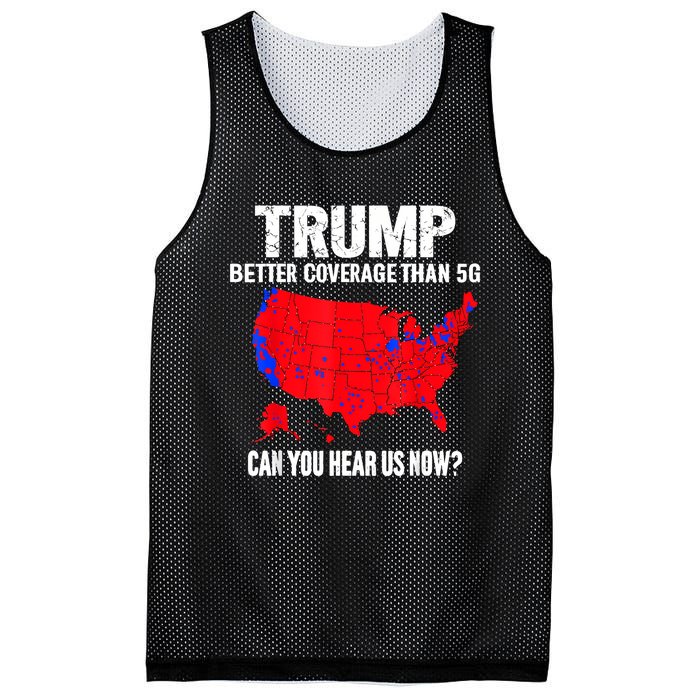 Trump Better Coverage Than 5g Can You Hear Us Now Mesh Reversible Basketball Jersey Tank