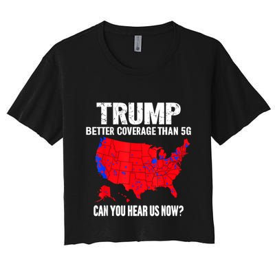 Trump Better Coverage Than 5g Can You Hear Us Now Crop Top