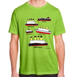 Titanic BritanicOPoseidon Carpathia Famous Ships. Adult ChromaSoft Performance T-Shirt