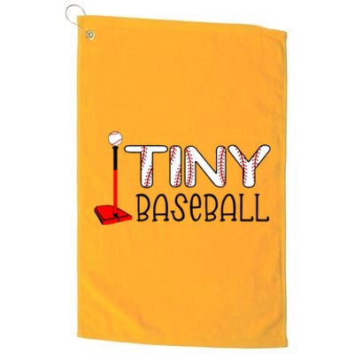 Tiny Baseball Cute Tball Platinum Collection Golf Towel