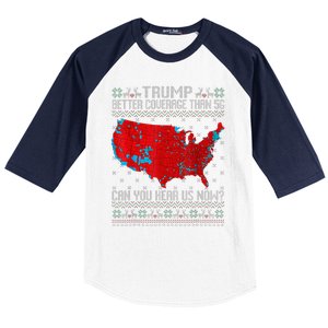 Trump Better Coverage Than 5g Can You Hear Us Now Sweater Baseball Sleeve Shirt