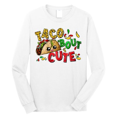 Taco Bout Cute Mexican Fiesta Party Long Sleeve Shirt