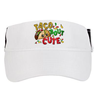 Taco Bout Cute Mexican Fiesta Party Adult Drive Performance Visor