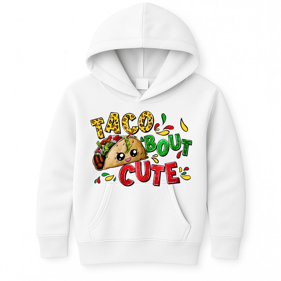 Taco Bout Cute Mexican Fiesta Party Kids Hoodie