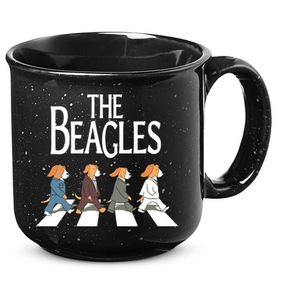 The Beagles Classic Beagle Dog For Beagle Lovers 15oz Campfire Ceramic Mug