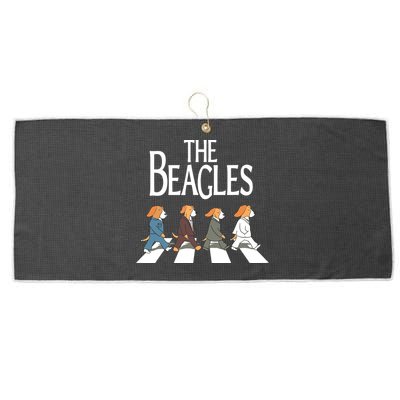 The Beagles Classic Beagle Dog For Beagle Lovers Large Microfiber Waffle Golf Towel