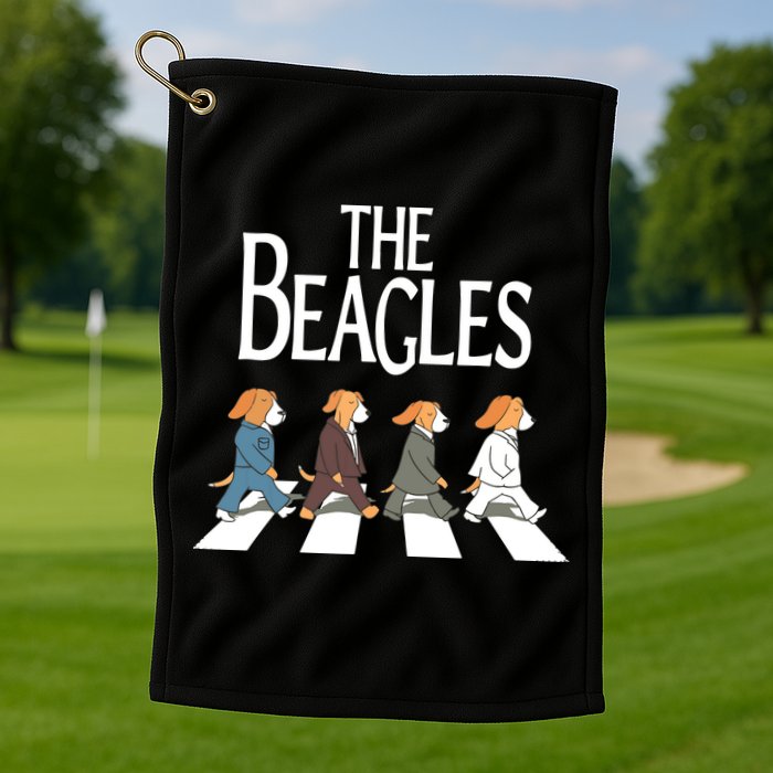 The Beagles Classic Beagle Dog For Beagle Lovers Golf Towel