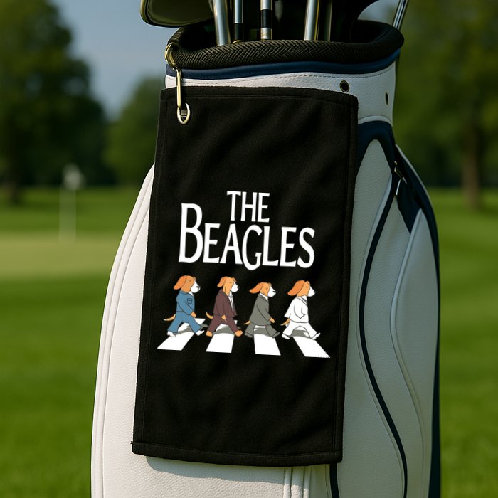 The Beagles Classic Beagle Dog For Beagle Lovers Golf Towel