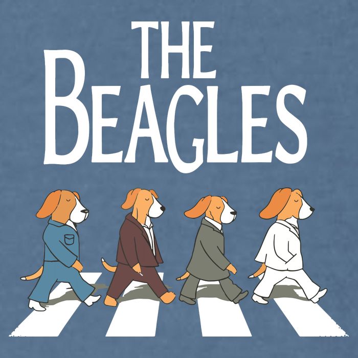 The Beagles Classic Beagle Dog For Beagle Lovers Garment-Dyed Sweatshirt