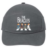 The Beagles Classic Beagle Dog For Beagle Lovers 7-Panel Snapback Hat