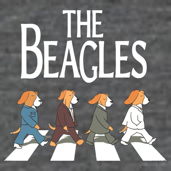 The Beagles Classic Beagle Dog For Beagle Lovers Magnet