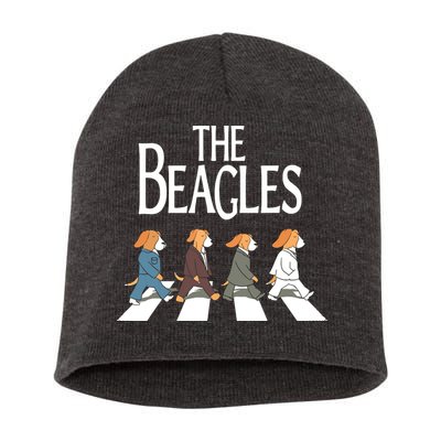 The Beagles Classic Beagle Dog For Beagle Lovers Short Acrylic Beanie