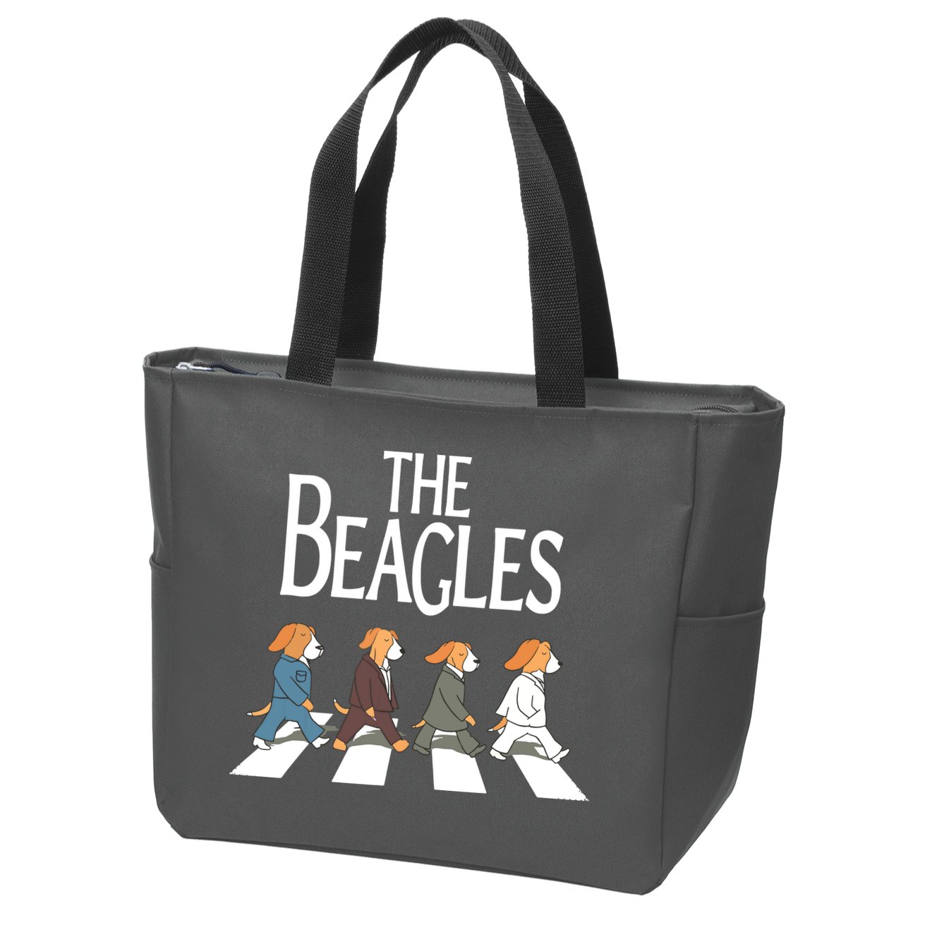 The Beagles Classic Beagle Dog For Beagle Lovers Zip Tote Bag