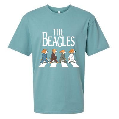 The Beagles Classic Beagle Dog For Beagle Lovers Sueded Cloud Jersey T-Shirt