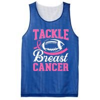 Tackle Breast Cancer Awareness Football Pink Ribbon Mesh Reversible Basketball Jersey Tank