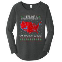 Trump Better Coverage Than 5g Can You Hear Us Now Sweater Women's Perfect Tri Tunic Long Sleeve Shirt