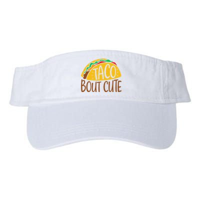 Taco Bout Cute Cinco De Mayo Fiesta Party Funny Valucap Bio-Washed Visor