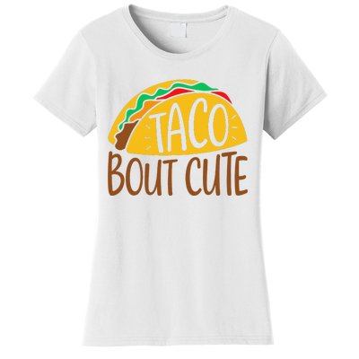 Taco Bout Cute Cinco De Mayo Fiesta Party Funny Women's T-Shirt