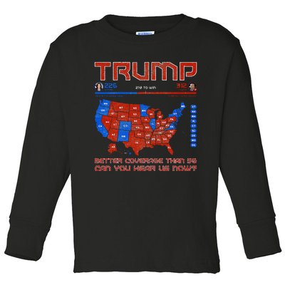 Trump Better Coverage Than 5g Can You Hear Us Now Politics Toddler Long Sleeve Shirt