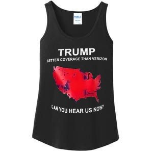 Trump Better Coverage Than Verizon Can You Hear Us Now Ladies Essential Tank