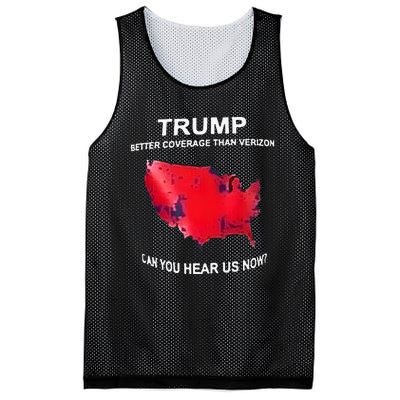 Trump Better Coverage Than Verizon Can You Hear Us Now Mesh Reversible Basketball Jersey Tank