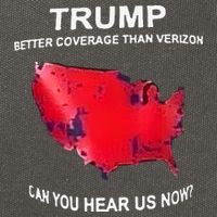 Trump Better Coverage Than Verizon Can You Hear Us Now Cotton Canvas Backpack