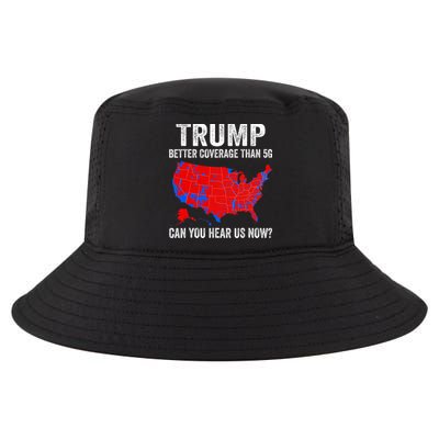 Trump Better Coverage Than 5g Can You Hear Us Now Politics Cool Comfort Performance Bucket Hat