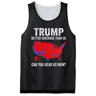 Trump Better Coverage Than 5g Can You Hear Us Now Politics Mesh Reversible Basketball Jersey Tank