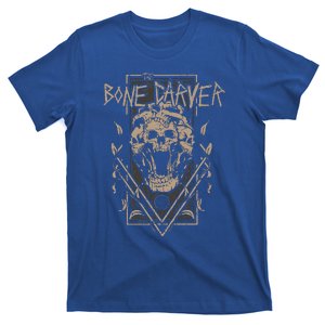 The Bone Carver Death God T.O.U.R Skeleton Spicy Books T-Shirt