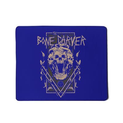 The Bone Carver Death God T.O.U.R Skeleton Spicy Books Mousepad