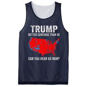 Trump Better Coverage Than 5g Can You Hear Us Now 2024 Mesh Reversible Basketball Jersey Tank