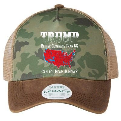 Trump Better Coverage Than 5g Can You Hear Us Now Politics Legacy Tie Dye Trucker Hat