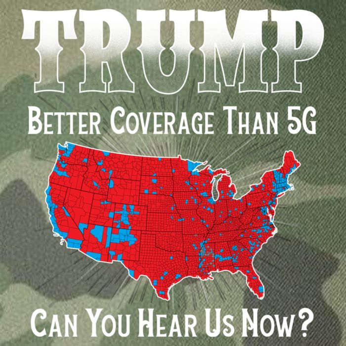 Trump Better Coverage Than 5g Can You Hear Us Now Politics Legacy Tie Dye Trucker Hat