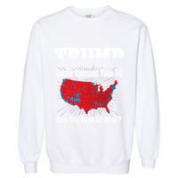 Trump Better Coverage Than 5g Can You Hear Us Now Politics Garment-Dyed Sweatshirt