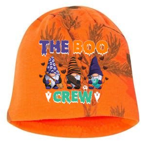 The Boo Crew Gnomes Gnome Halloween Pumpkin Gift Kati - Camo Knit Beanie